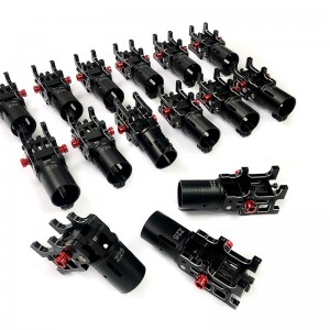 V4 Z30/Z25 CNC Aluminium Foldningsarmrør til dia 30mm/25mm Automatisk dobbeltskruelåsning&Forår